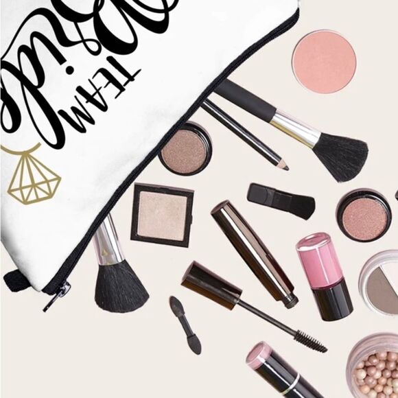 Team Bride Zippered Pouch - Picture 2 of 3